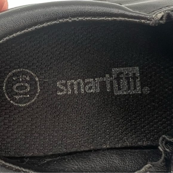 Smart Fit Black Loafers Size 10 1/2 Boy’s - Picture 2 of 10